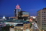 Skyline View of big city